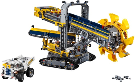 LEGO® Technic 42055 - Lapátkerekes kotrógép
