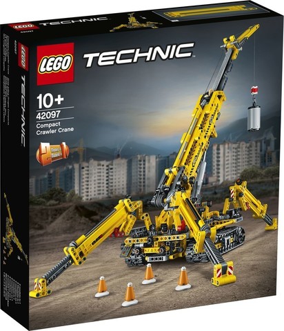 LEGO® Technic 42097h - Használt kompakt lánctalpas daru - csomagolása sérült