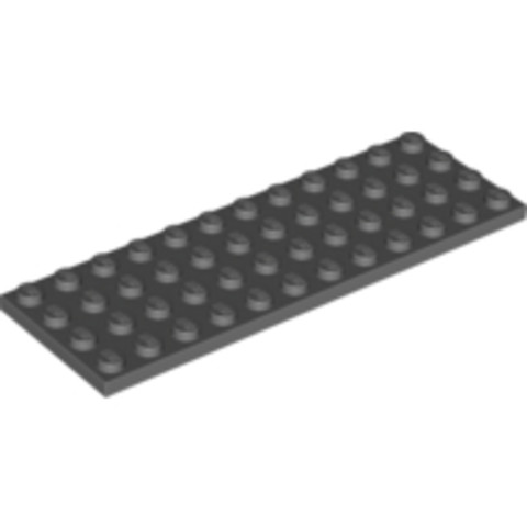 LEGO® Alkatrészek (Pick a Brick) 4210706 - Sötét Kékesszürke 4x12 Lapos Elem