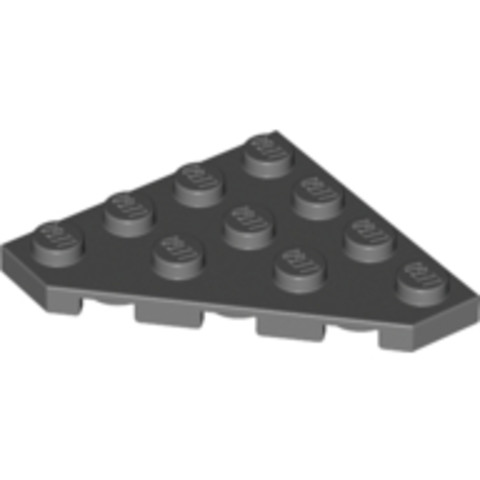 LEGO® Alkatrészek (Pick a Brick) 4210728 - Sötét Kékesszürke 4x4 Módosított Lap