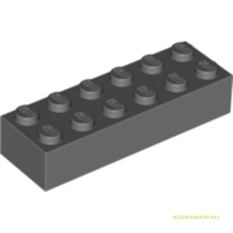 LEGO® Alkatrészek (Pick a Brick) 4210875 - Sötét kékes-szürke 1X2X6 Elem