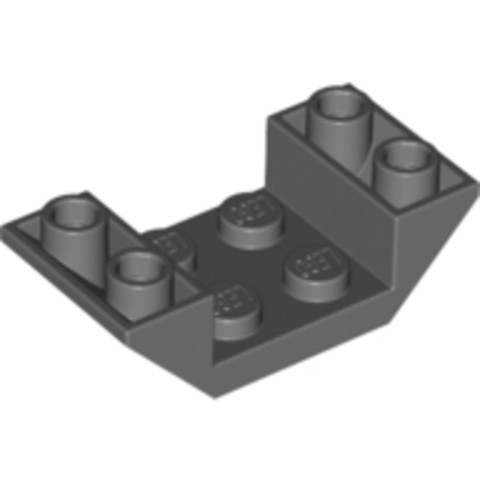 LEGO® Alkatrészek (Pick a Brick) 4211076 - Sötét Kékesszürke  4X2/45° Elem