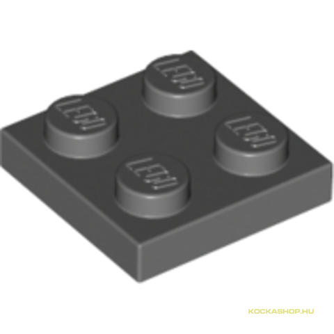 LEGO® Alkatrészek (Pick a Brick) 4211094 - Sötét kékes-szürke 2X2 Lapos Elem