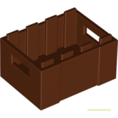 LEGO® Alkatrészek (Pick a Brick) 4211185 - Vöröses barna 3X4 Láda