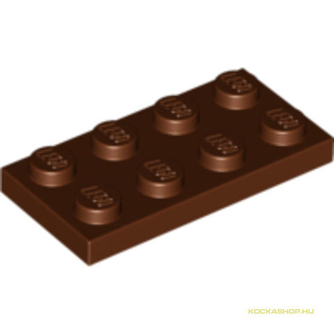 LEGO® Alkatrészek (Pick a Brick) 4211186 - Vöröses barna 2X4 Lapos Elem