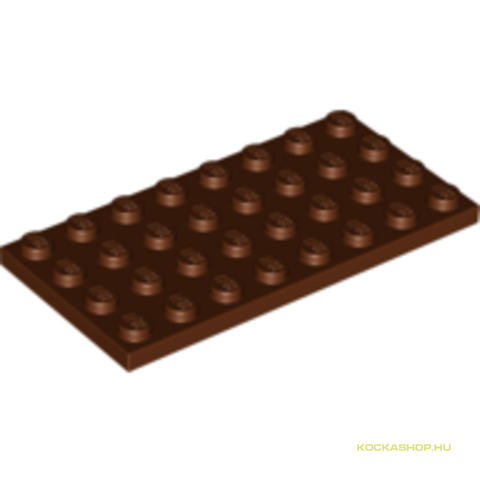 LEGO® Alkatrészek (Pick a Brick) 4211207 - Vöröses barna 4X8 Lapos Elem