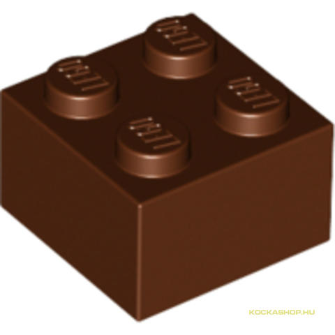 LEGO® Alkatrészek (Pick a Brick) 4211210 - Vöröses barna 1X2X2 Elem