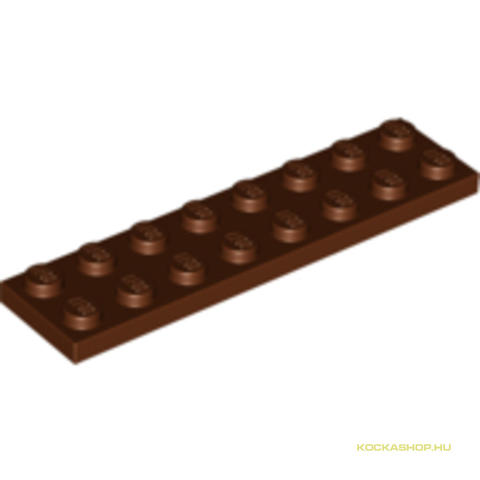 LEGO® Alkatrészek (Pick a Brick) 4211211 - Vöröses barna 2X8 Lapos Elem