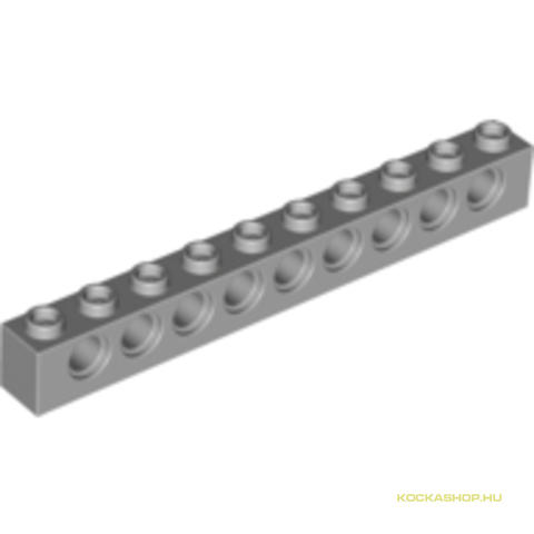 LEGO® Alkatrészek (Pick a Brick) 4211374 - Világos kékes-szürke 1X10 Hosszú Elem Oldalán 9 Lyukkal
