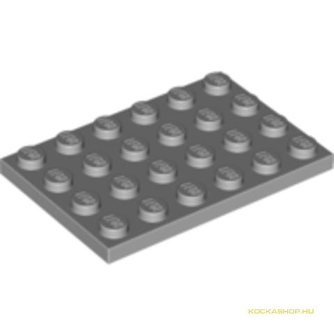 LEGO® Alkatrészek (Pick a Brick) 4211404 - Világos kékes-szürke 4X6 Lapos Elem