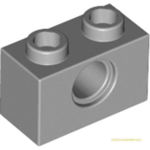 LEGO® Alkatrészek (Pick a Brick) 4211440 - Világos kékes-szürke Es Technic 1X2 Elem, Lyukkal