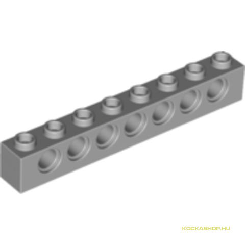LEGO® Alkatrészek (Pick a Brick) 4211442 - Világos Kékes-szürke 1X8 Technic Elem Oldalán 7 Lyukkal