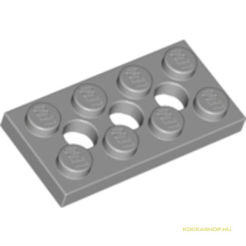 LEGO® Alkatrészek (Pick a Brick) 4211444 - Világos kékes-szürke 2X4 Lapos Elem 3 Lyukkal