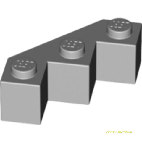 LEGO® Alkatrészek (Pick a Brick) 4211718 - Világos kékes-szürke 3X3X1 Lépcsős Elem