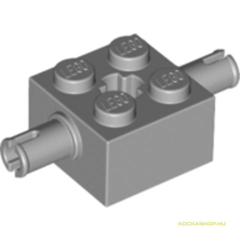 LEGO® Alkatrészek (Pick a Brick) 4211752 - Világos kékes-szürke 2X2 Elem 2 Csővel