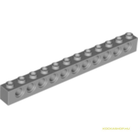 LEGO® Alkatrészek (Pick a Brick) 4211860 - Világos kékes-szürke 1X12 Technic Elem Oldalán 11 Lyukkal