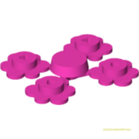 LEGO® Alkatrészek (Pick a Brick) 4216375 - Sötét rózsaszín Virágfejek