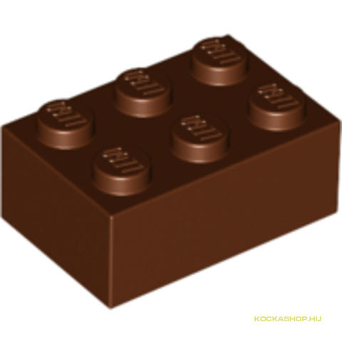 LEGO® Alkatrészek (Pick a Brick) 4216668 - Vöröses barna 1X2X3 Elem