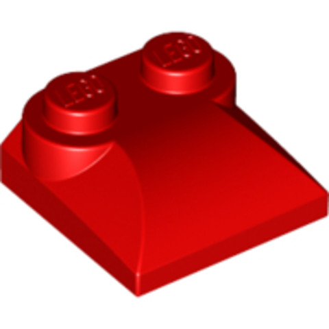 LEGO® Alkatrészek (Pick a Brick) 4220515 - Piros 2x2 Bütykös Lekerekített Elem