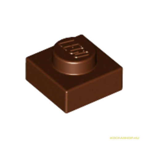 LEGO® Alkatrészek (Pick a Brick) 4221744 - Vöröses barna 1X1 Lapos Elem