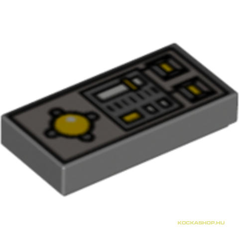 LEGO® Alkatrészek (Pick a Brick) 4221879 - Sötét Kékesszürke Irányítópanel