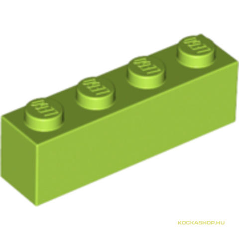 LEGO® Alkatrészek (Pick a Brick) 4234716 - Lime színű 1X1X4 Elem