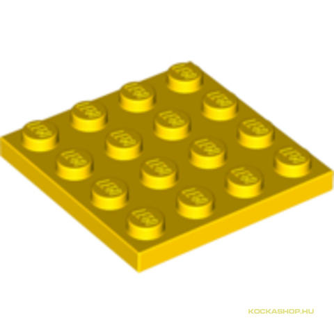 LEGO® Alkatrészek (Pick a Brick) 4243817 - Sárga 4X4 Lapos Elem