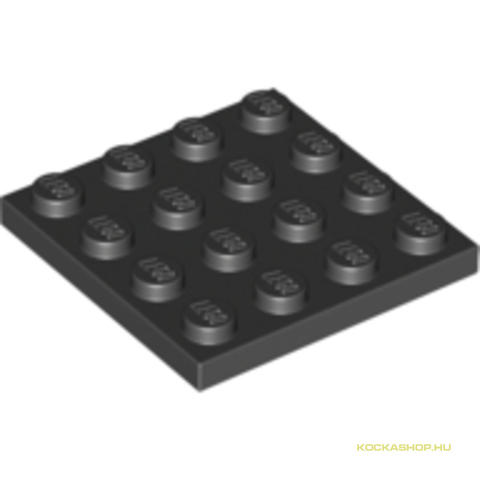 LEGO® Alkatrészek (Pick a Brick) 4243819 - Fekete 4X4 Lapos Elem