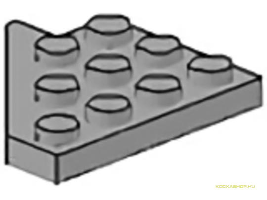 LEGO® Alkatrészek (Pick a Brick) 4248118 - Világosszürke Jobboldali Laposelem