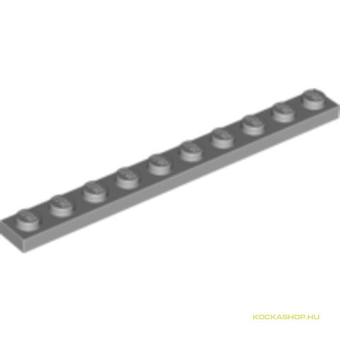 LEGO® Alkatrészek (Pick a Brick) 4251149 - Világos kékes-szürke 1X10 Hosszú Lapos Elem