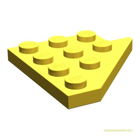 LEGO® Alkatrészek (Pick a Brick) 4251465 - Sárga 4x4 bal oldali Szárnyelem