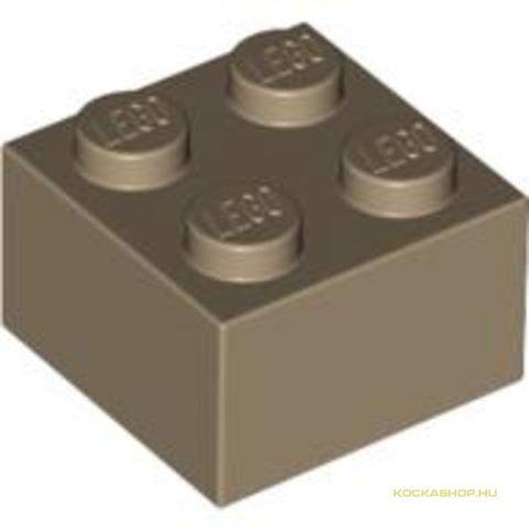 LEGO® Alkatrészek (Pick a Brick) 4255416 - Sötétbézs 1X2X2 Elem