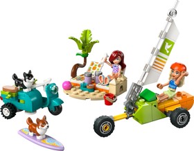 LEGO® Friends 42641 - Szörföző kutyák és robogós kalandok