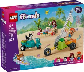 LEGO® Friends 42641 - Szörföző kutyák és robogós kalandok
