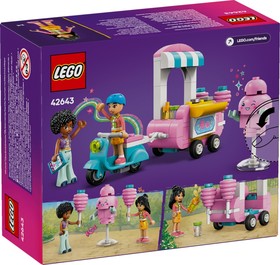 LEGO® Friends 42643 - Vattacukorárus pult és robogó