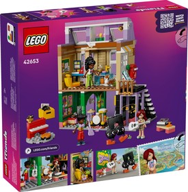 LEGO® Friends 42653 - Hangszerbolt és lakás