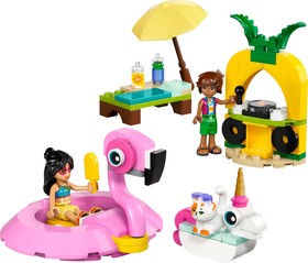 LEGO® Friends 42658 - Medencés buli flamingóval és egyszarvúval