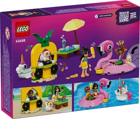 LEGO® Friends 42658 - Medencés buli flamingóval és egyszarvúval