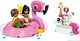 LEGO® Friends 42658 - Medencés buli flamingóval és egyszarvúval