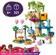 LEGO® Friends 42666 - Születésnapi cicazsúr és lombház cicáknak