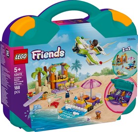 LEGO® Friends 42672 - Kreatív tengerparti bőrönd