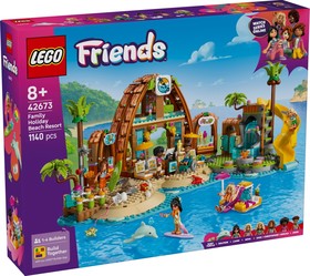 LEGO® Friends 42673 - Családi vakáció a tengerparti nyaralóban