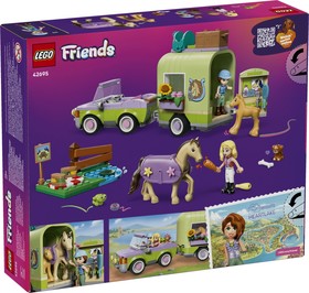 LEGO® Friends 42695 - Ló- és csikószállító utánfutó