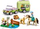 LEGO® Friends 42695 - Ló- és csikószállító utánfutó