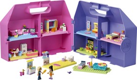 LEGO® Friends 42697 - Kreatív, bőröndalakú babaház