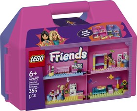 LEGO® Friends 42697 - Kreatív, bőröndalakú babaház