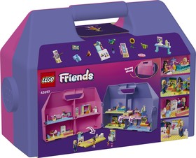 LEGO® Friends 42697 - Kreatív, bőröndalakú babaház