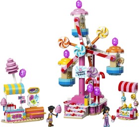 LEGO® Friends 42700 - Cukorkával és muffinnal díszített óriáskerék