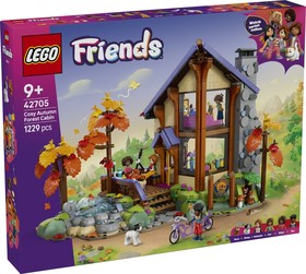LEGO® Friends 42705 - Otthonos kabin az őszi erdőben