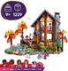 LEGO® Friends 42705 - Otthonos kabin az őszi erdőben